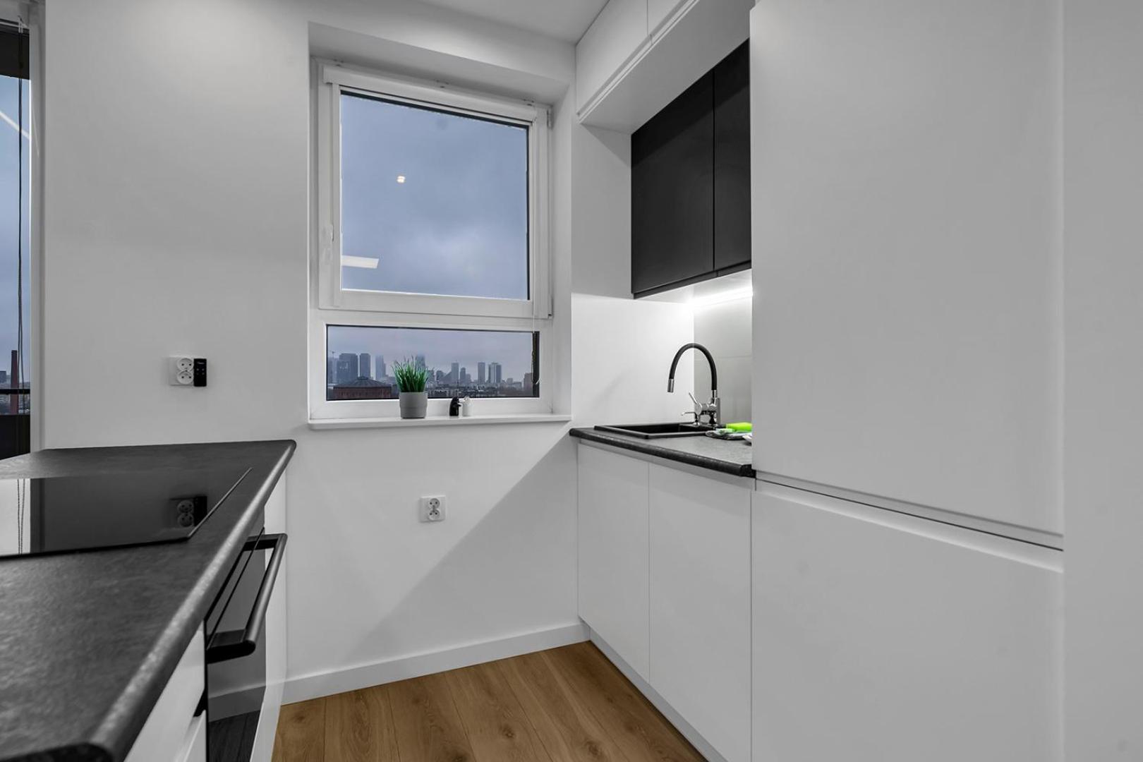 12Th Floor Wola Modern Apartment Varşovia Exterior foto